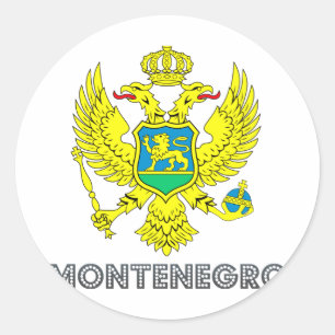 Adesivo Emblema montenegrino