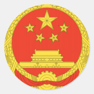 Adesivo Emblema Nacional da China
