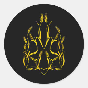 Adesivo Emblema Nacional da Ucrânia - Brasão de Armas Orel