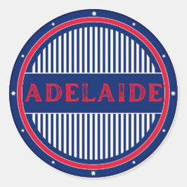 Adesivo Emblema Orgulho da Cidade de Adelaide – Identidade