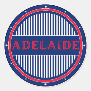 Adesivo Emblema Orgulho da Cidade de Adelaide – Identidade