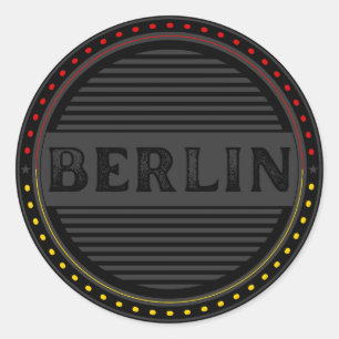 Adesivo Emblema Orgulho da Cidade de Berlim – Identidade A