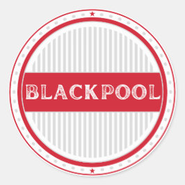 Adesivo Emblema Orgulho da Cidade de Blackpool – Identidad