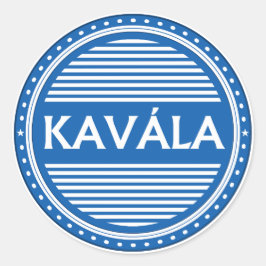 Adesivo Emblema Orgulho da Cidade de Kavala – Identidade G