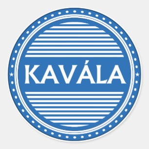 Adesivo Emblema Orgulho da Cidade de Kavala – Identidade G