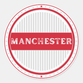 Adesivo Emblema Orgulho da Cidade de Manchester – Identida
