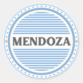 Adesivo Emblema Orgulho da Cidade de Mendoza – Identidade 