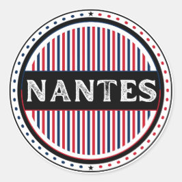 Adesivo Emblema Orgulho da Cidade de Nantes – Identidade F