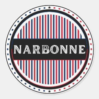 Adesivo Emblema Orgulho da Cidade de Narbonne – Identidade