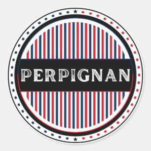 Adesivo Emblema Orgulho da Cidade de Perpignan – Identidad