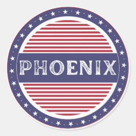 Adesivo Emblema Orgulho da Cidade de Phoenix – Identidade