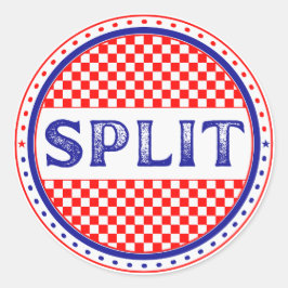 Adesivo Emblema Orgulho da Cidade de Split – Identidade Cr