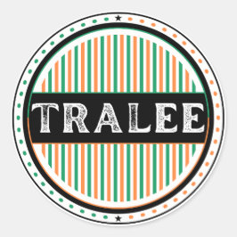 Adesivo Emblema Orgulho da Cidade de Tralee – Identidade I