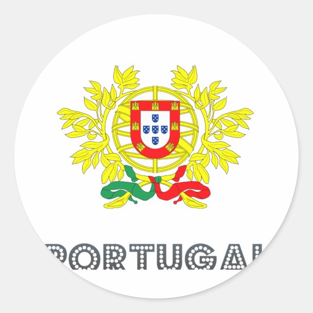 Adesivo Emblema Português (Frente)