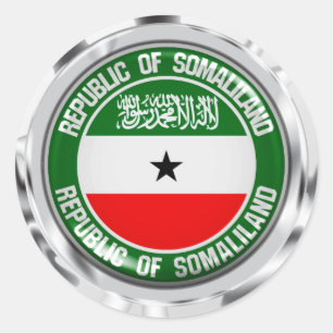 Adesivo Emblema redondo de Somaliland