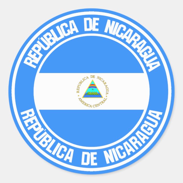 Adesivo Emblema Ronda Nicarágua (Frente)
