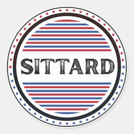 Adesivo Emblema Sittard City Pride – Identidade Holandesa