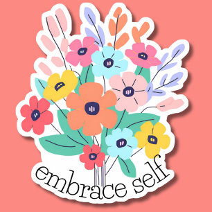 Adesivo Embrace AutoPastel Flores Selvagens à Prova de Águ