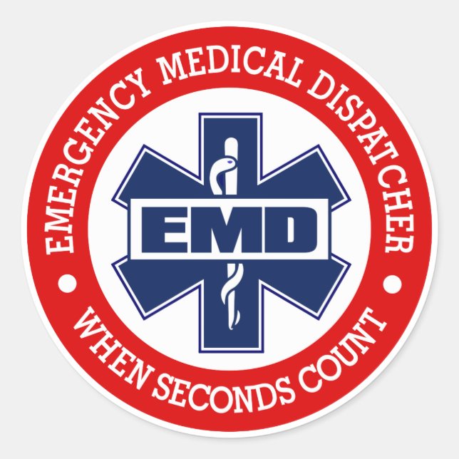 Adesivo EMD (Expedidor Médico de Emergência) (Frente)