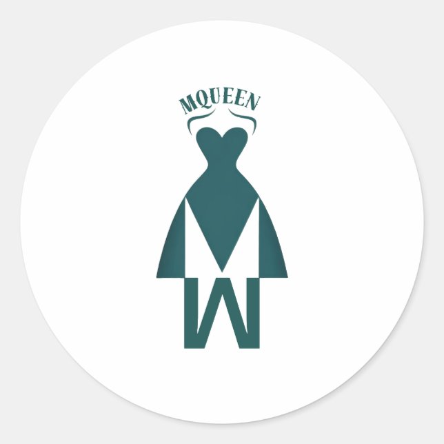 Adesivo Emerald Gown Silhouette (Frente)