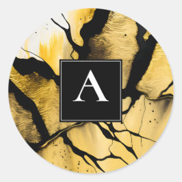 Adesivo Emergência Silenciosa | Design Abstrato Moderno a