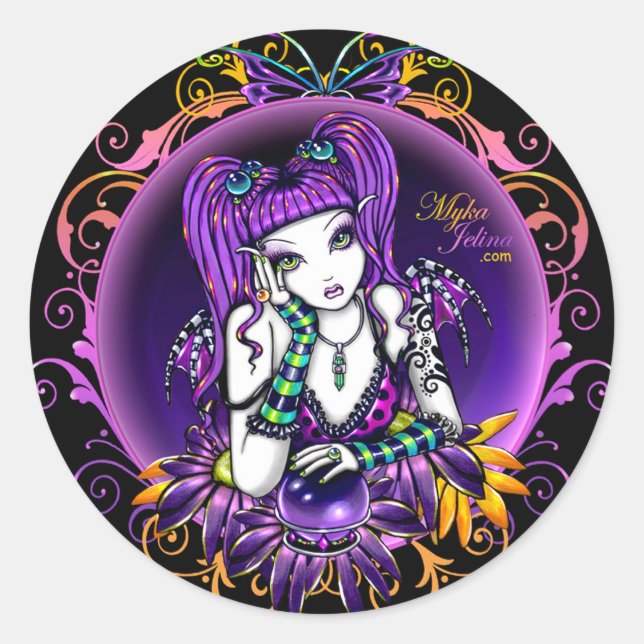 Adesivo "Emilicious", "Rainbow Flower Fairy Art Stickers" (Frente)