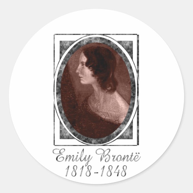 Adesivo Emily Brontë (Frente)
