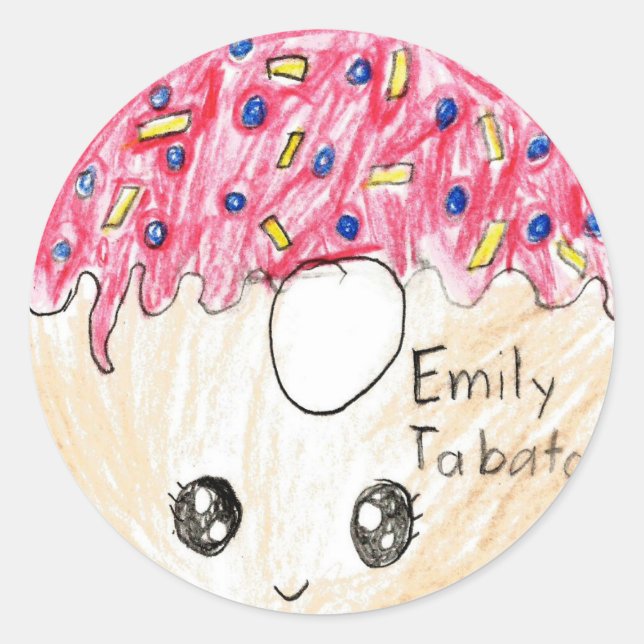 Adesivo Emily: Circle Sticker (Frente)