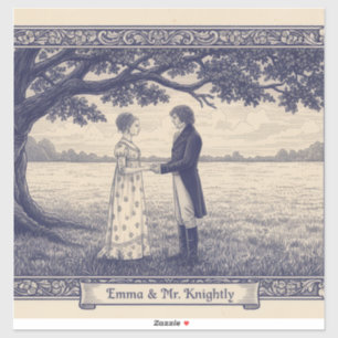 Adesivo Emma & Mr. Knightley