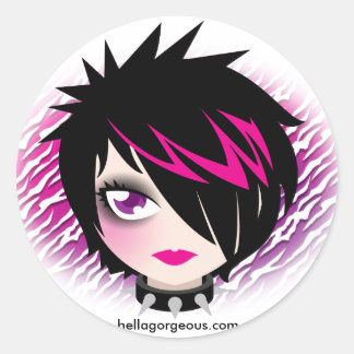 Adesivo Emo Cutie Sticker