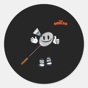 Adesivo Emoji Badminton Esportes Polegar Para Cima