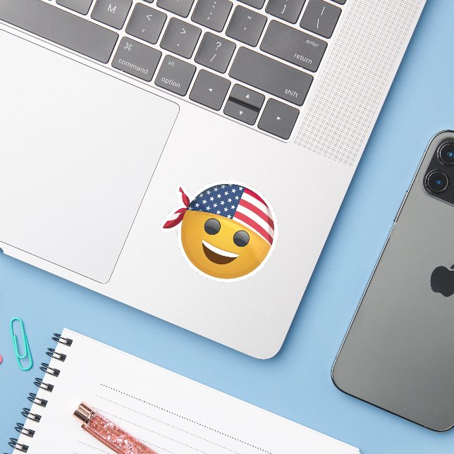 Adesivo Emoji Face (Notebook com iPhone)