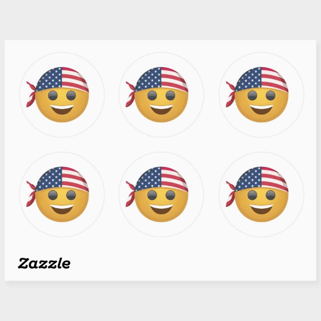 Adesivo Emoji Face Sticker (Folha)