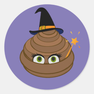 Adesivo Emoji - Poop Testemunha Bonita e Engraçada