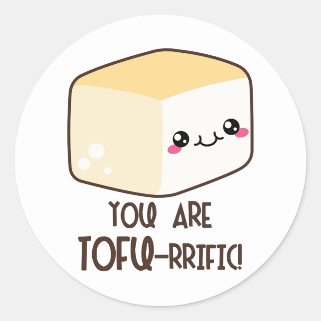 Adesivo Emoji, região do Tofu (Frente)