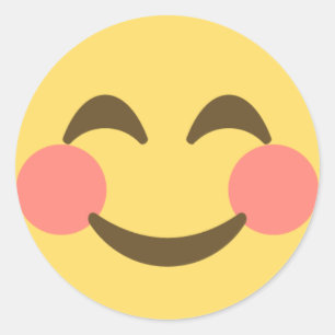 Adesivo Emoji Smiling Bonito