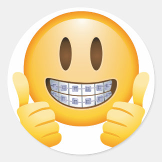 Adesivo Emoji Smiling Sticker