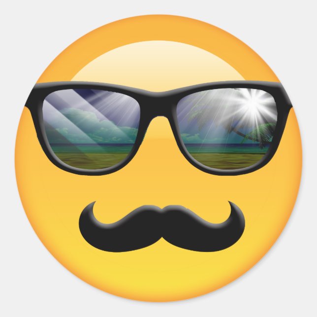 Adesivo Emoji Super Shady ID230 (Frente)
