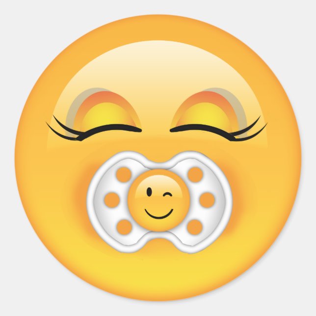 Adesivo Emoji Sweet Baby ID231 (Frente)