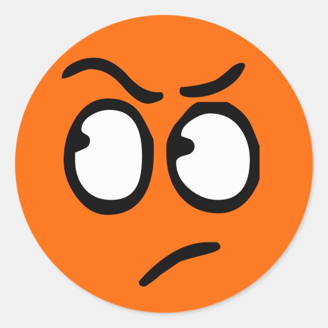 Adesivo Emoticon Customizable Background Sticker (Frente)