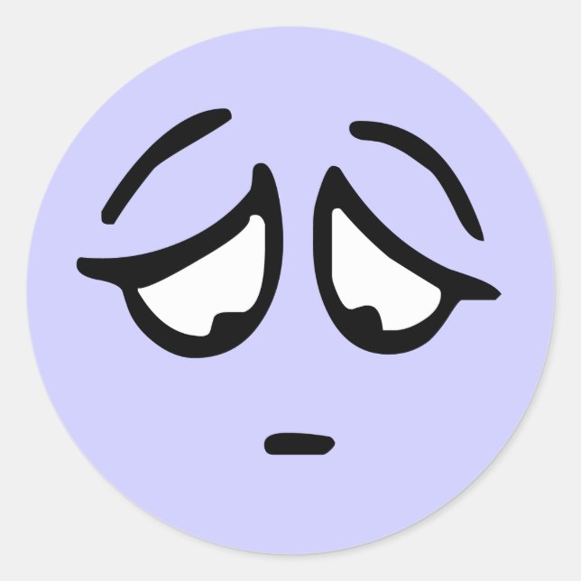 Adesivo Emoticon Customizable Background Sticker (Frente)