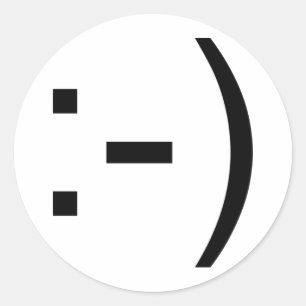 Adesivo Emoticon feliz da cara!