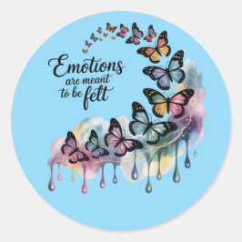 Adesivo Emotions Are Meant to Be Felt – Butterfly Sticker