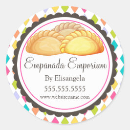 Adesivo Empanada - Tornos De Panificação Festivos