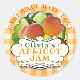Adesivo Emperramento de Apricot artesanal