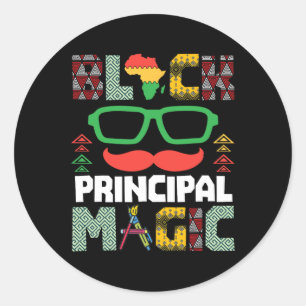 Adesivo Empoderando Black Principal Magic African American