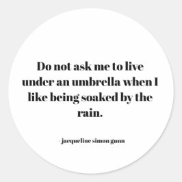 Adesivo Empowering quote