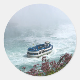 Adesivo Empregada doméstica do barco da névoa em Niagara