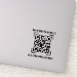 Adesivo Empresa Comercial | Varredura de Código QR