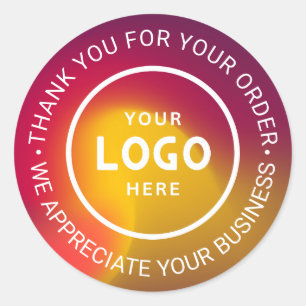Adesivo Empresa de logotipo comercial personalizado Obriga